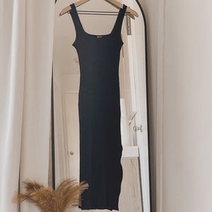 & Other Stories Sleeveless Rib Knit Midi Dress